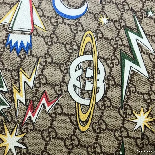 First bag ru bag GG GUCCI tote Children's hearts 0707